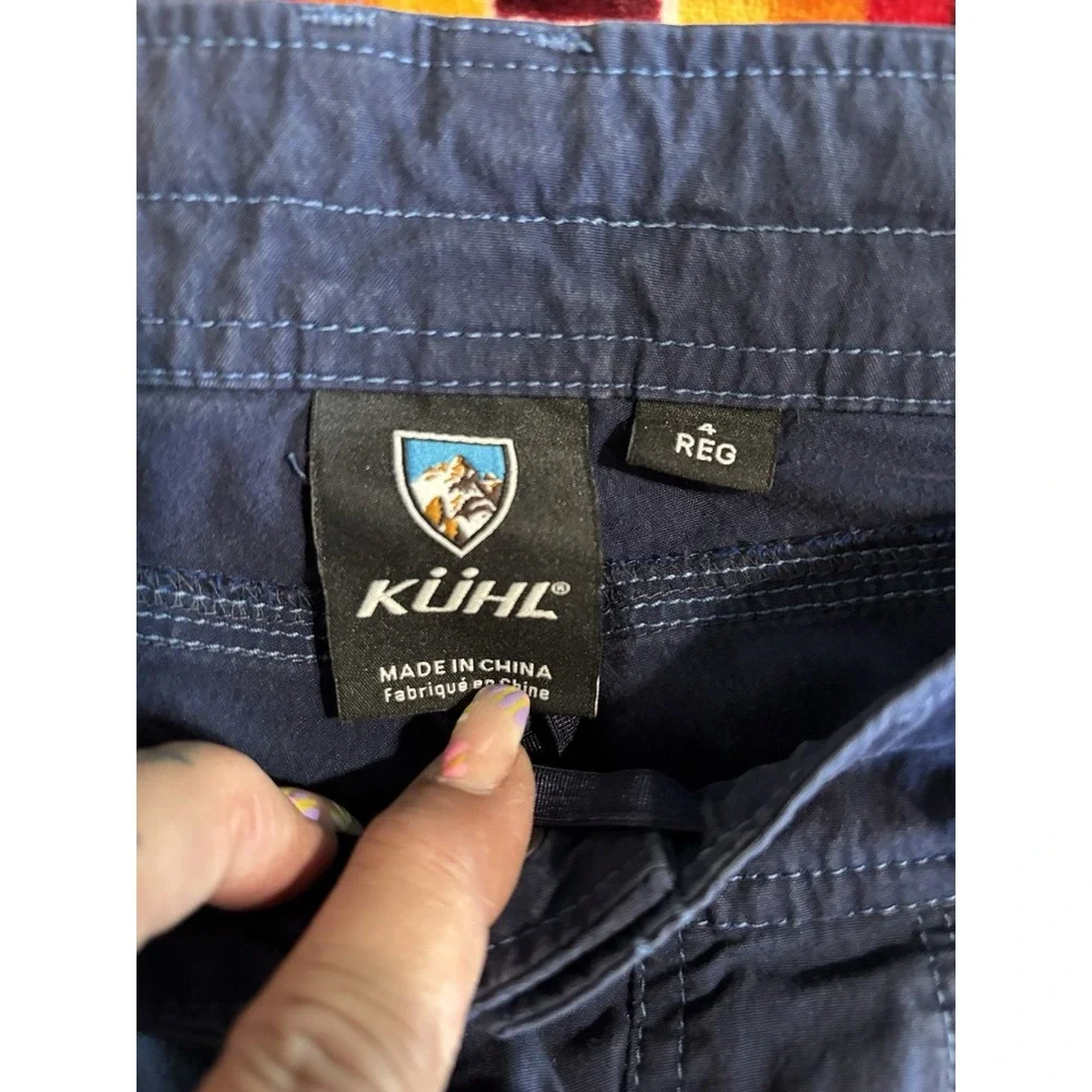 Kuhl‎ Dark Blue Straight Leg Pants Size 8 Low Rise 8